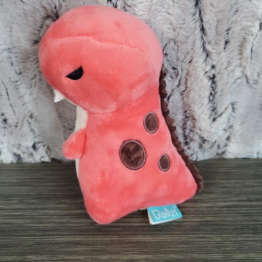 Bellzi Rexxi 6" Dinosaur Plush Stuffed Animal T-Rex Tyrannosaurus Rex Toy